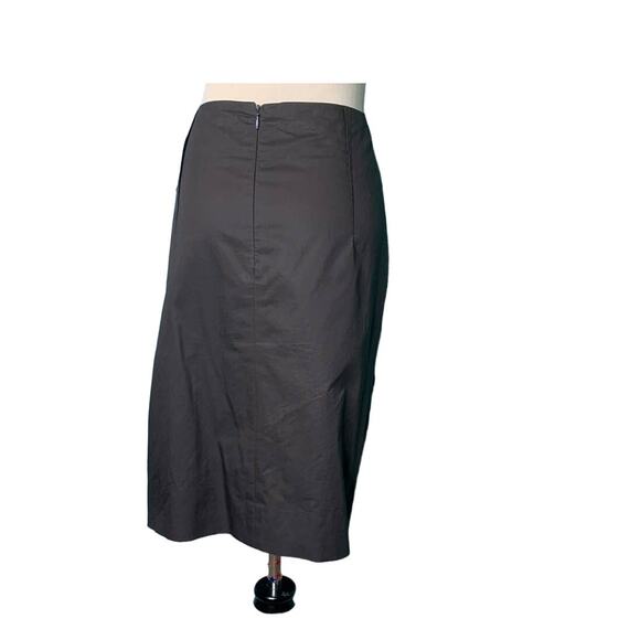 Pauw Amsterdam brown wrap pencil skirt size 2 - Picture 2 of 9